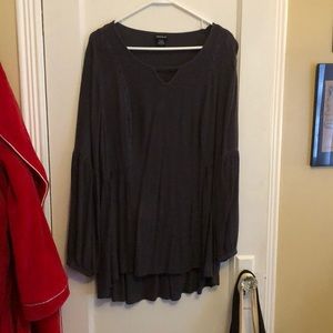 Dark grey tunic- torrid